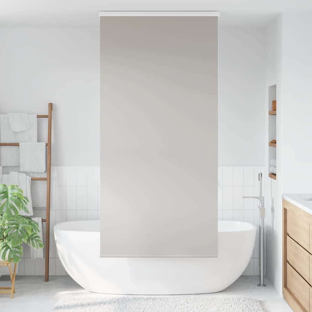 vidaXL Duschrollo mit Kassette 100x240 cm Stoffbreite 96 cm