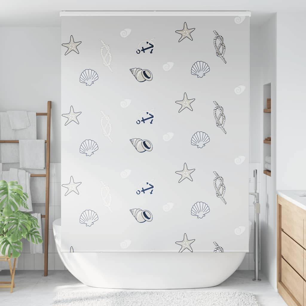 vidaXL Duschrollo mit Kassette 160x240 cm Stoffbreite 156 cm