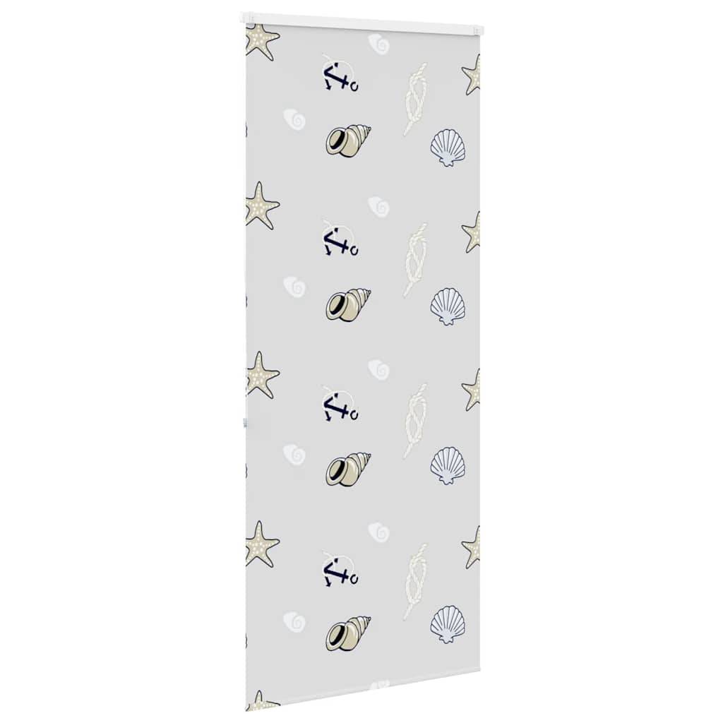 vidaXL Duschrollo mit Kassette 90x240 cm Stoffbreite 86 cm