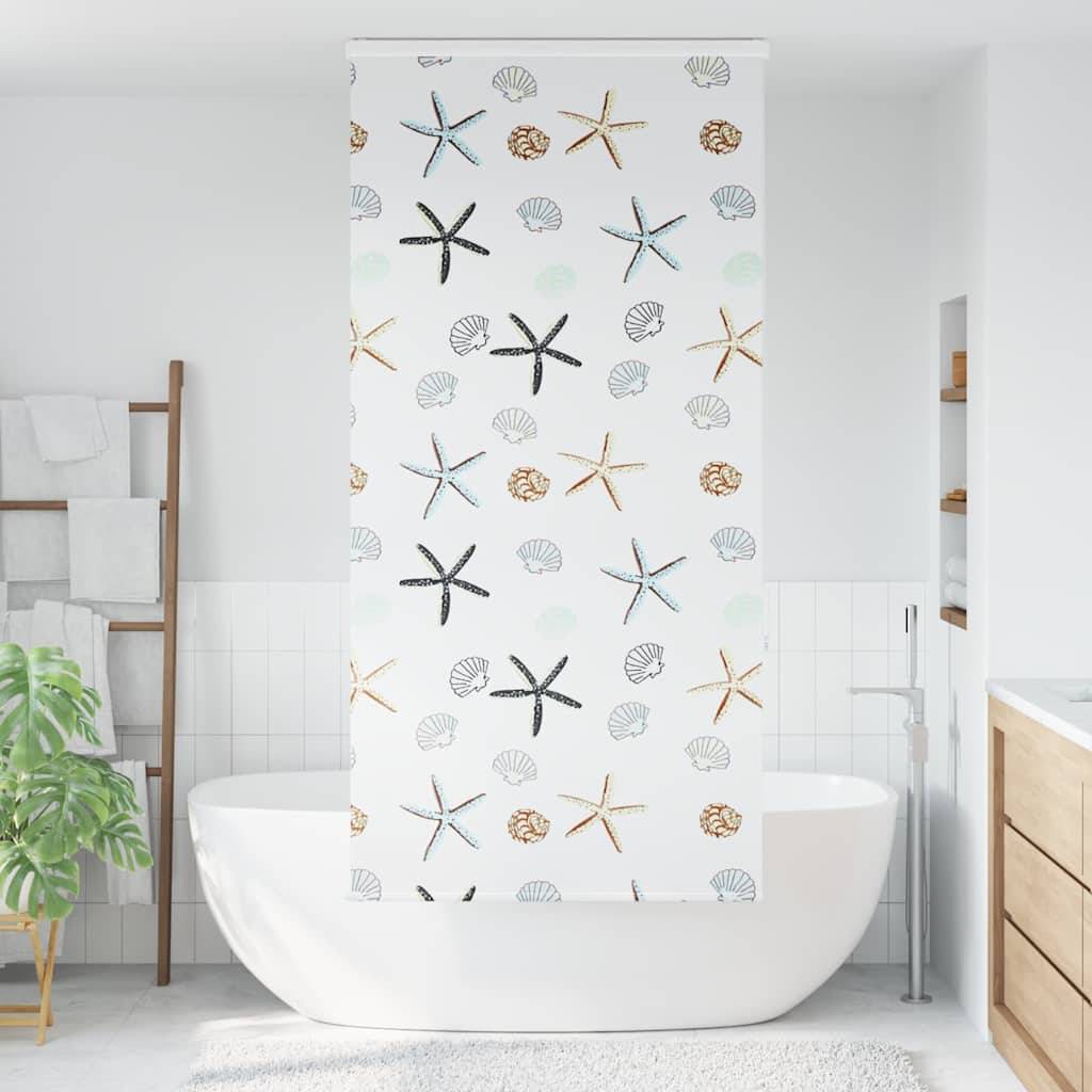 vidaXL Duschrollo mit Kassette 110x240 cm Stoffbreite 106 cm