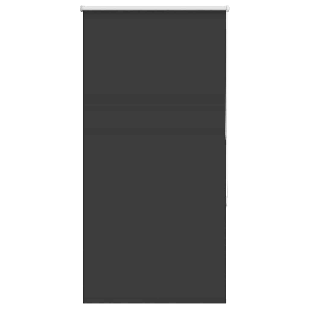 vidaXL Verdunkelungsrollo Schwarz 85x150 cm Stoffbreite 80,7 cm