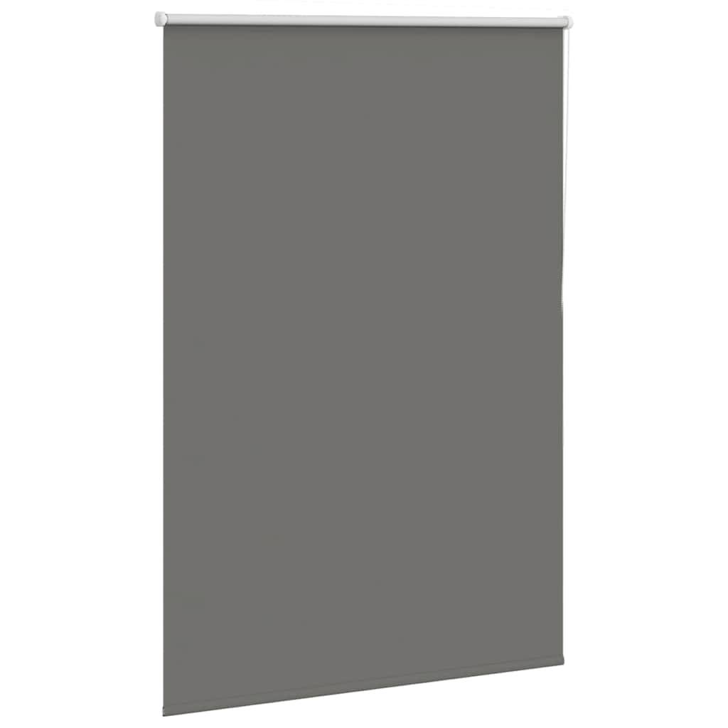 vidaXL Verdunkelungsrollo Grau 95x175 cm Stoffbreite 90,7 cm Polyester