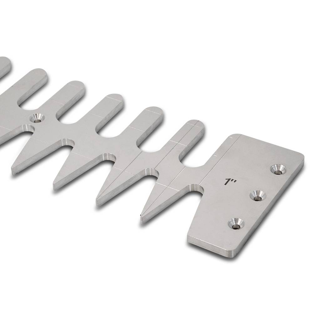 1&quot Schablone passend für BAMATO Zinkenfrässchablone BFS-650