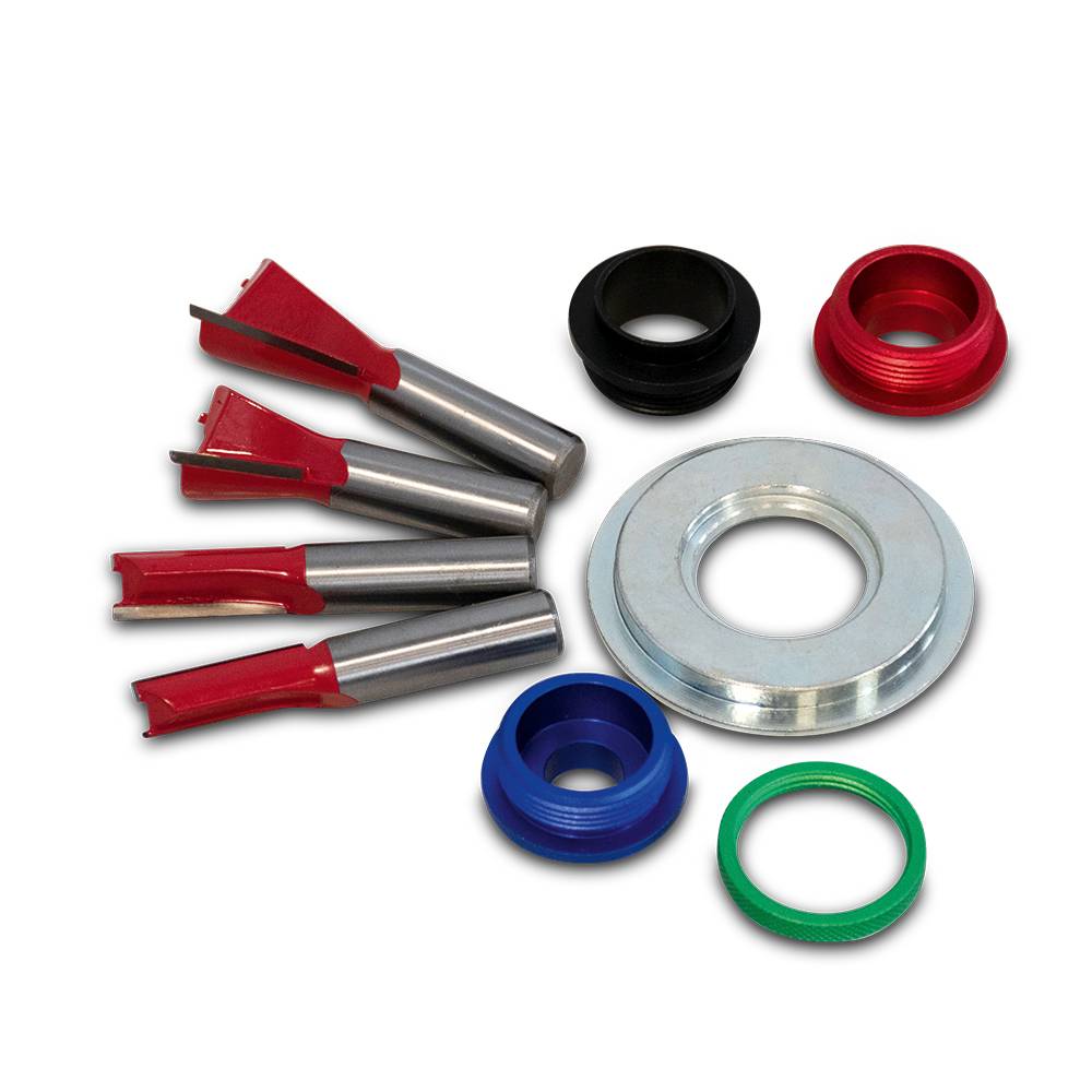 1&quot Schablone passend für BAMATO Zinkenfrässchablone BFS-650