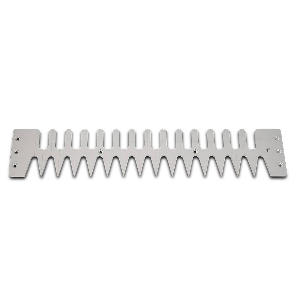 1&quot Schablone passend für BAMATO Zinkenfrässchablone BFS-650