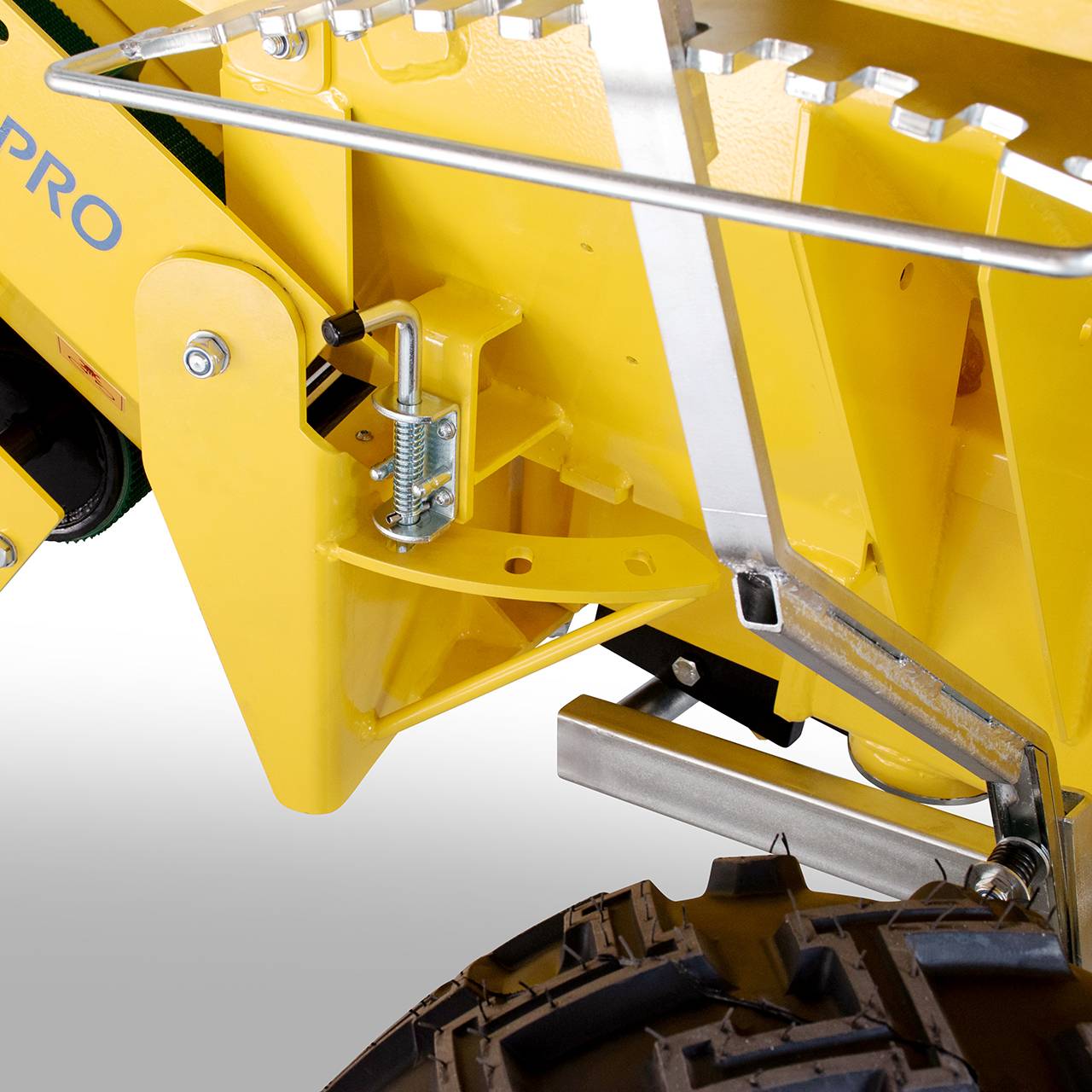 BAMATO 20 to Sägespaltautomat WPO-400PRO mit Förderband &amp Montageservice