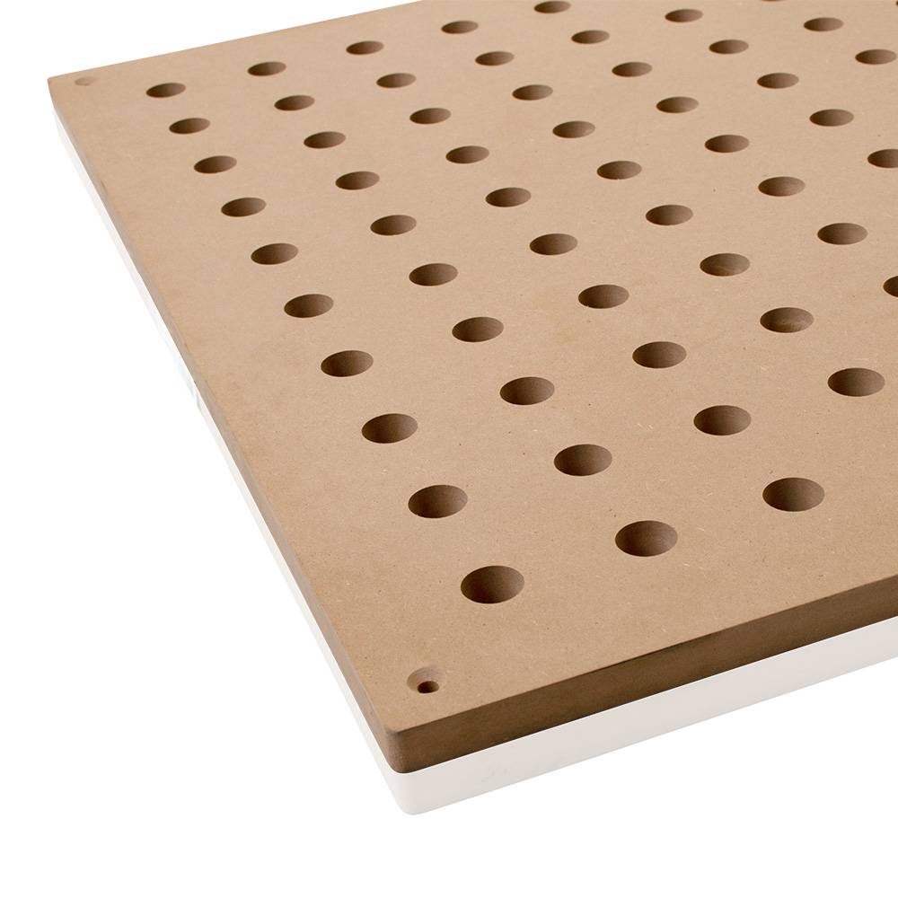 BAMATO Lochrasterplatte aus MDF für Hubtisch BHT-350