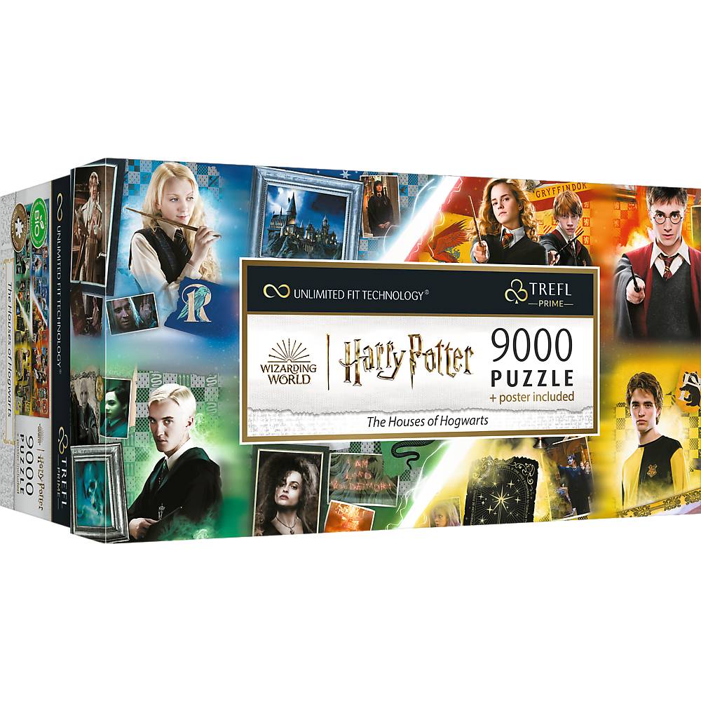 Harry Potter Die Häuser von Hogwarts 9000 Teile Puzzle