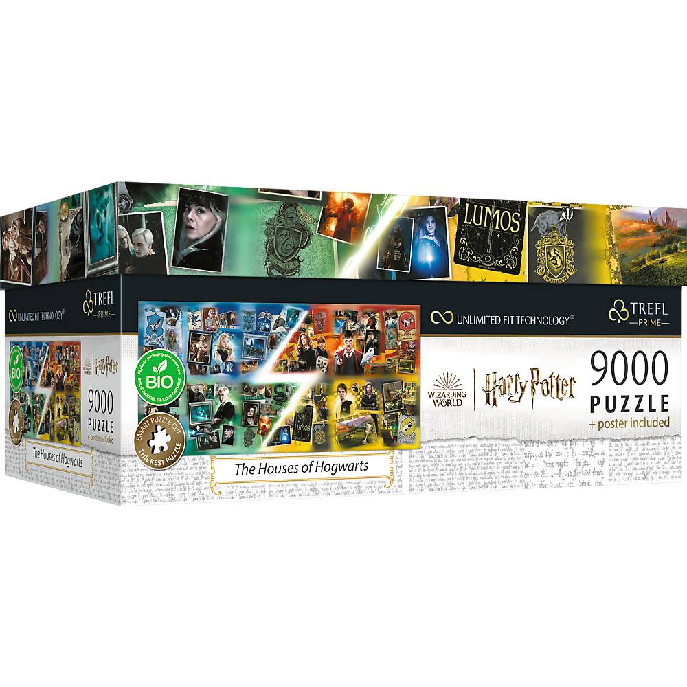 Harry Potter Die Häuser von Hogwarts 9000 Teile Puzzle