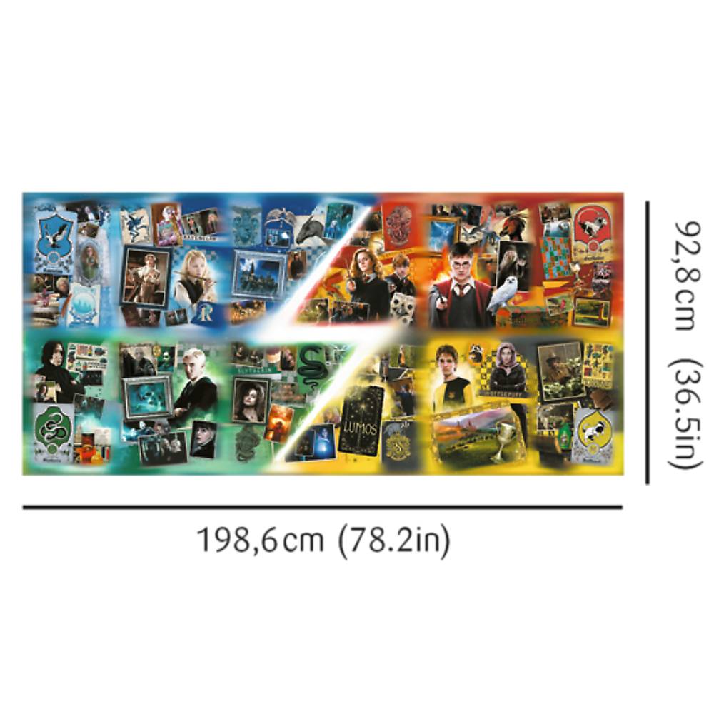 Harry Potter Die Häuser von Hogwarts 9000 Teile Puzzle