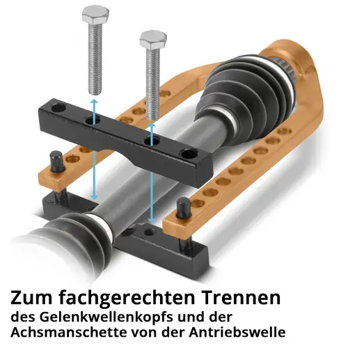 STAHLWERK Gelenkwellen-Abzieher Antriebswellen-Trenner Universal-Trennwerkzeug STAHLWERK Gelenkwellen-Abzieher Antriebswellen-Trenner Universal-Trennwerkzeug
