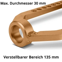 STAHLWERK Gelenkwellen-Abzieher Antriebswellen-Trenner Universal-Trennwerkzeug STAHLWERK Gelenkwellen-Abzieher Antriebswellen-Trenner Universal-Trennwerkzeug