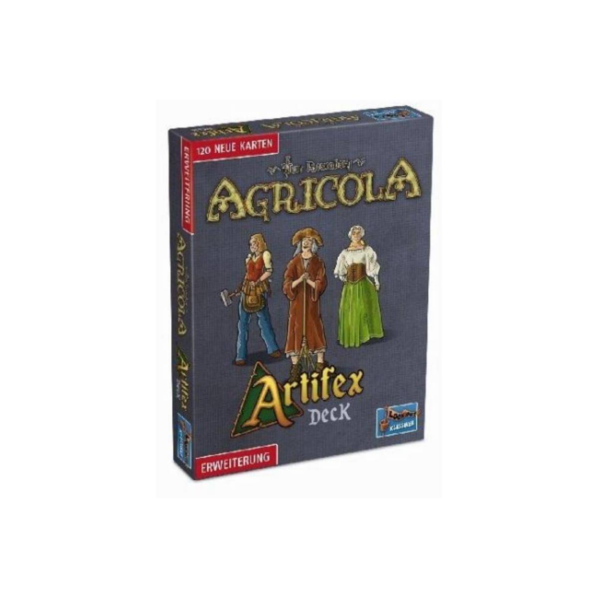 LOOD0004 - Agricola: Artifex Deck, Brettspiel, für 1-6 Spieler, ab 12 Jahren (DE-Erweiterung)