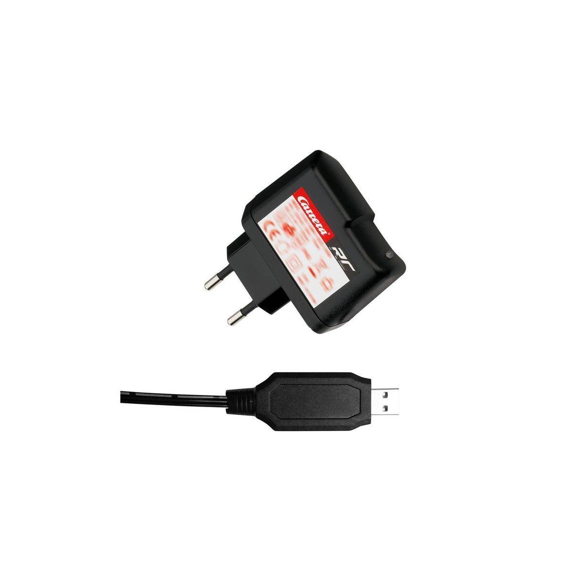 370600070 - RC SchnellladeSET 5V 1A USB GS Netzteil USB Kabel für 3,2V LifePo4 Ak