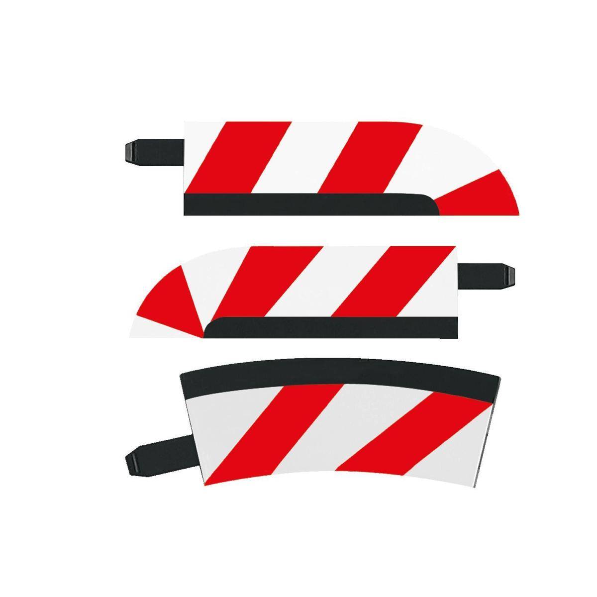 20020569 - CARRERA DIGITAL 124 Innenrandstreifen für Steilkurve 1/30o (6), Endstücke (2)