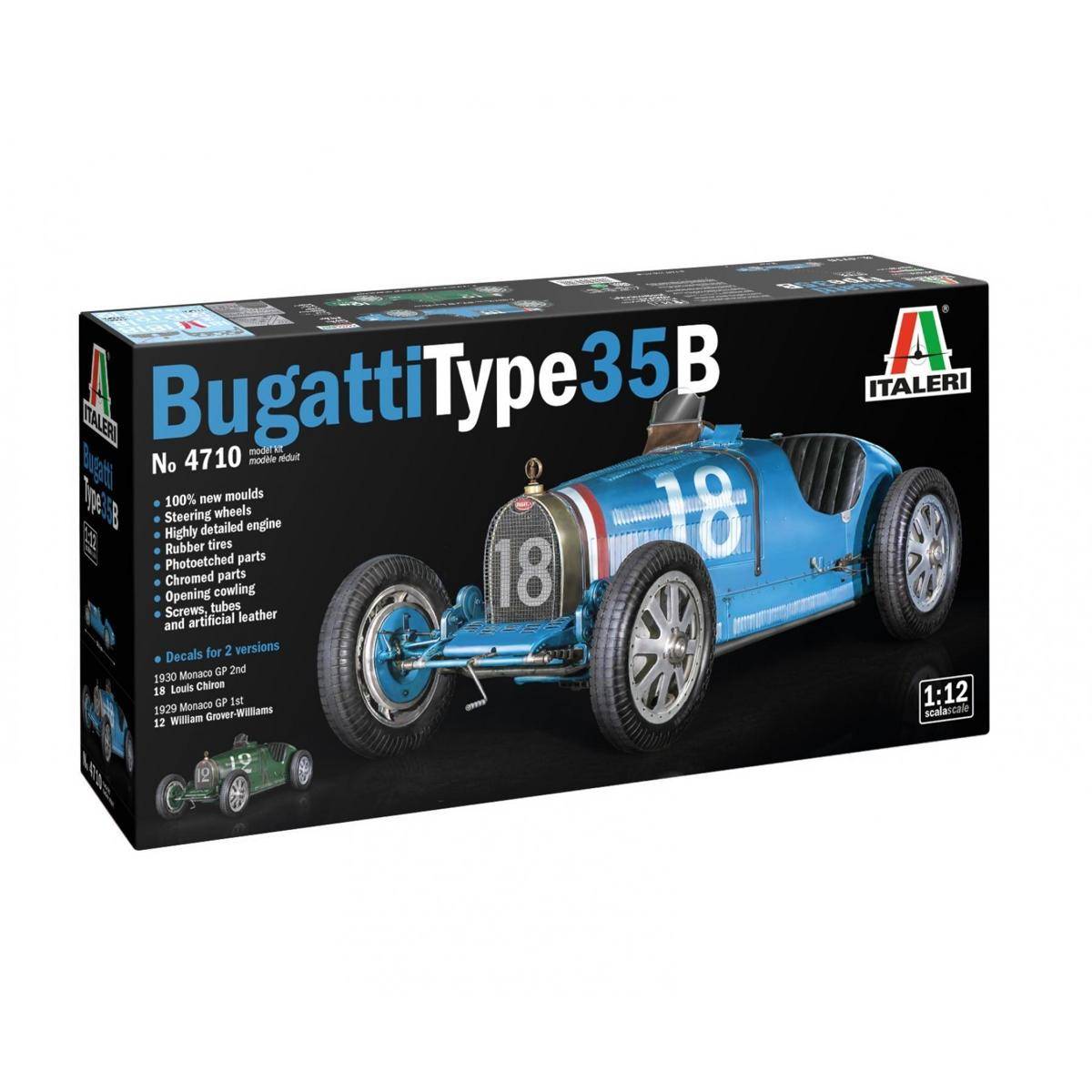 510004710 - Modellbausatz,1:12 Bugatti Type 35B