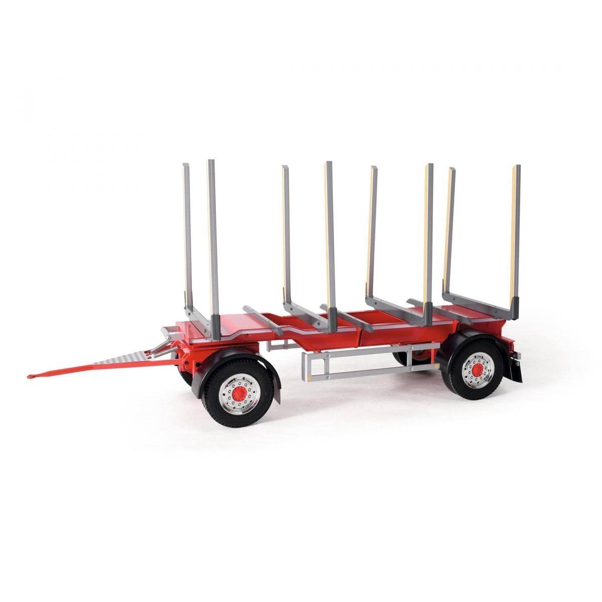 907622 - Modellbausatz,1:14 2-Achs Rungenanhänger Riedler o. ZB