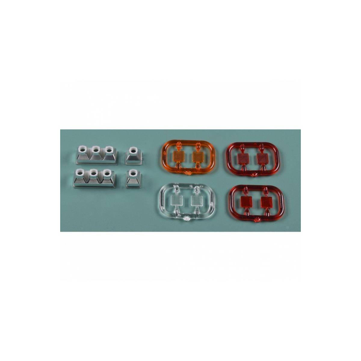 907261 - Modellbausatz,1:14 3+1 Kammer Rückleuchten Universal