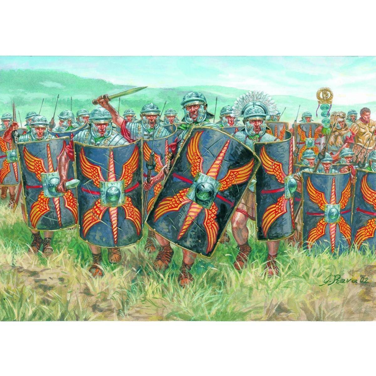 510006047 - Modellbausatz,1:72 Römische Infanterie 1. Jahrhundert