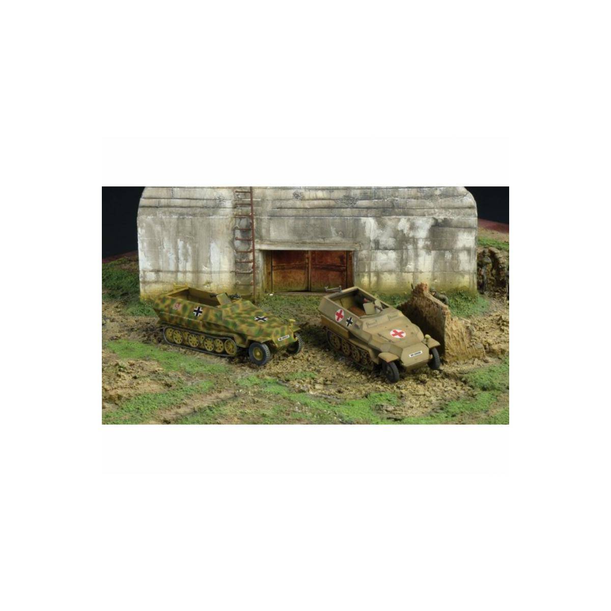 107516 - Modellbausatz,1:72 SD.Kfz.251/1 Ausf. C Fast Assm. Kit