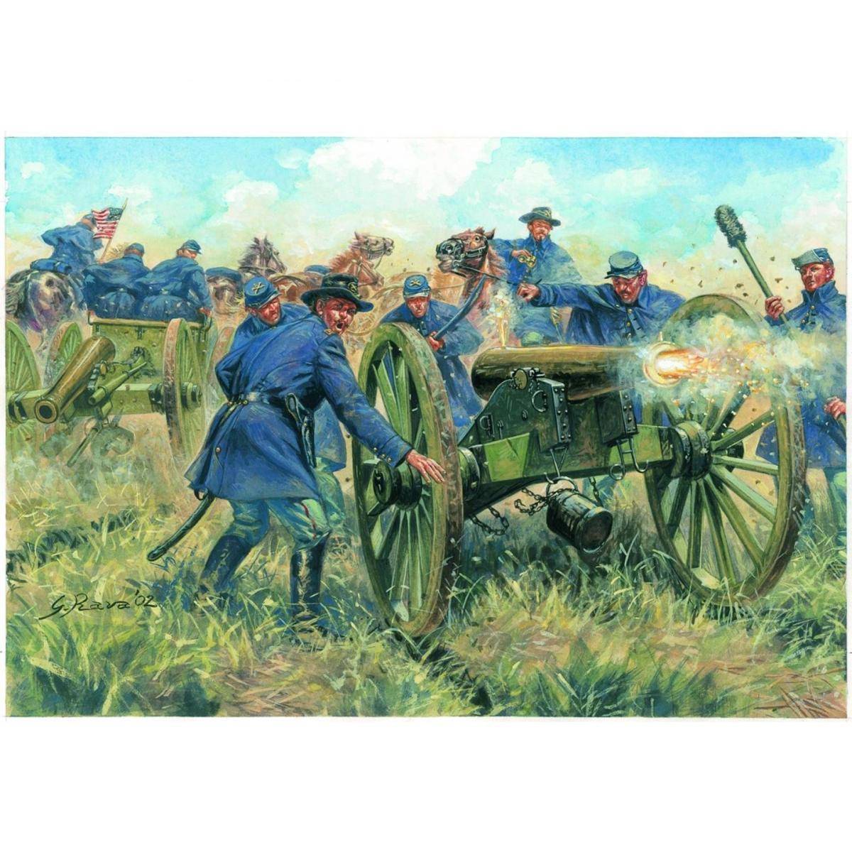 6038 - Modellbausatz,1:72 Union Artillerie