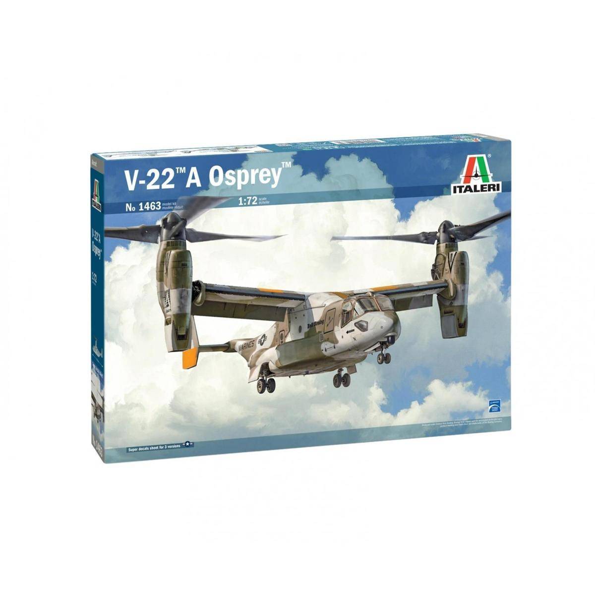 1463 - Modellbausatz,1:72 V-22 OSPREY Tilt Rotor