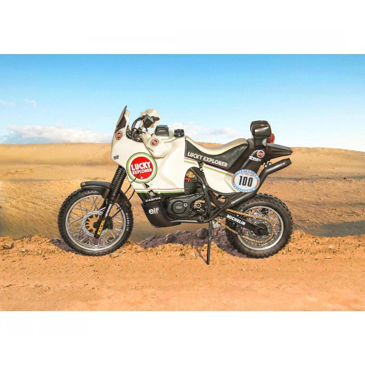 104643 - Modellbausatz,1:9 Cagiva Elephant 850 Winner 1987