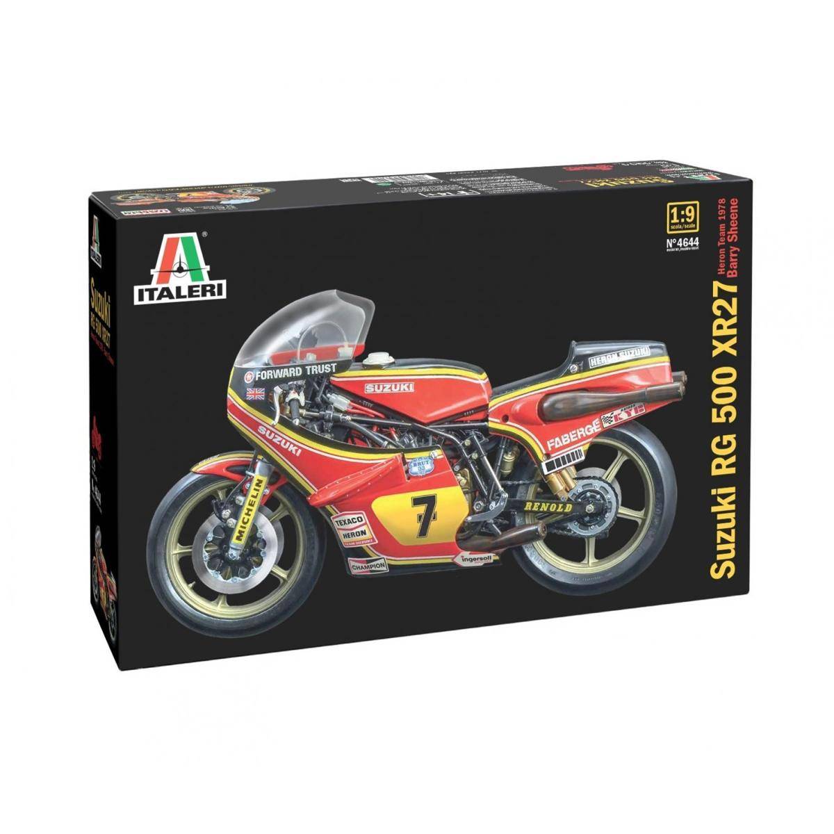 510104644 - Modellbausatz,1:9 Suzuki RG500 XR27 Team H.B.S. 1978