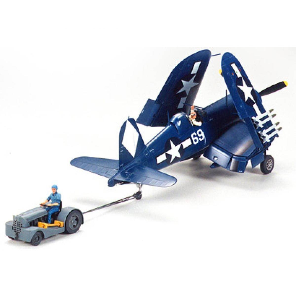 61085 - Modellbausatz,1:48 US Vought F4U-1D Corsair m. Schlep.