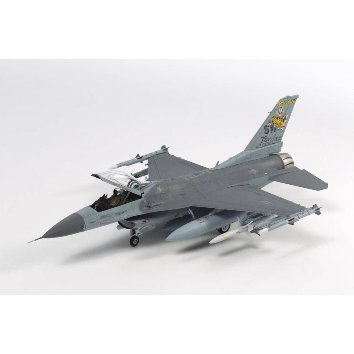 60788 - Modellbausatz,1:72 F-16CJ Fighting Falcon m.Zurüsttei.