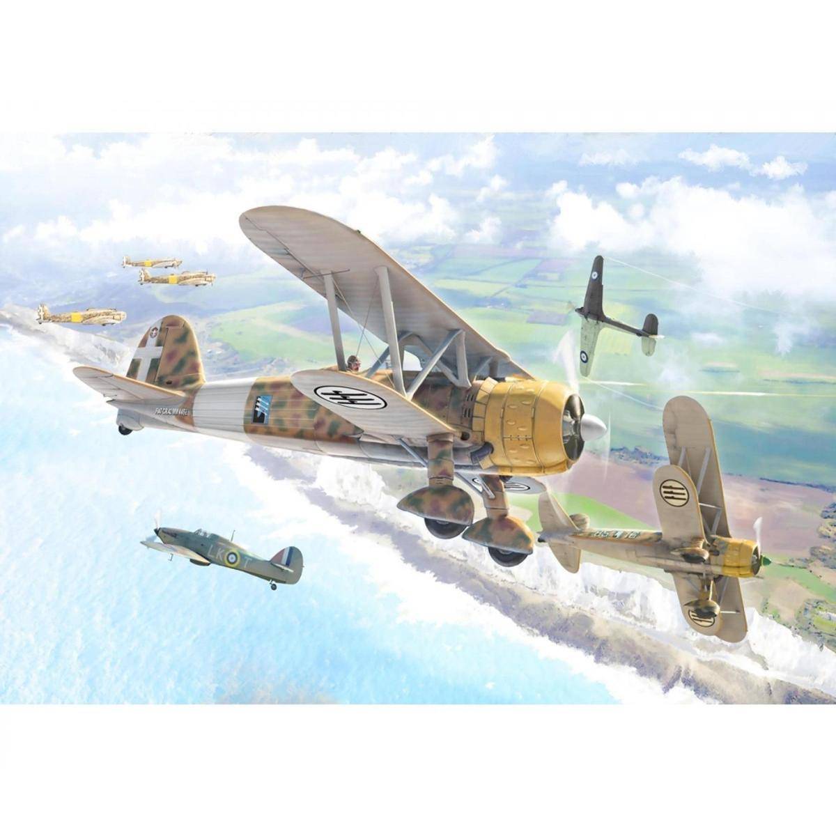 1437 - Modellbausatz,1:72 Fiat CR.42 Falco