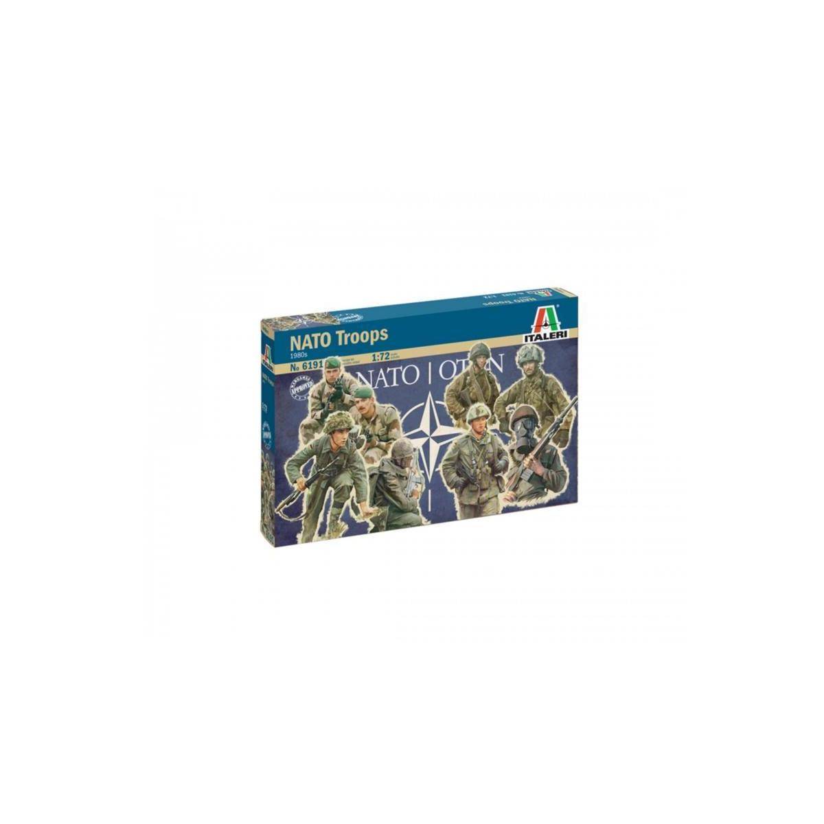6191 - Modellbausatz, 1:72 Fig. NATO Truppen