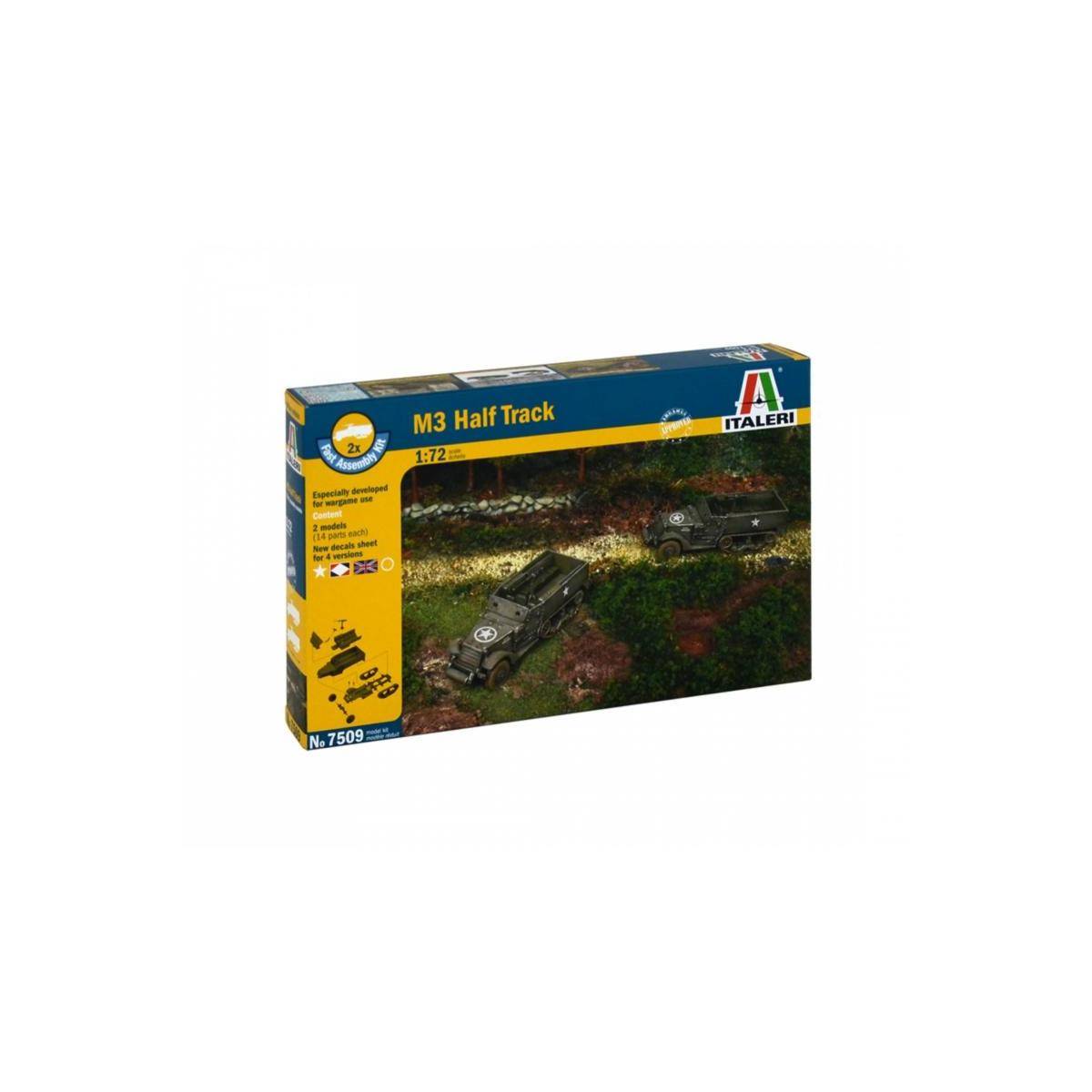 510107509 - Modellbausatz, 1:72 M3A1 Half Track