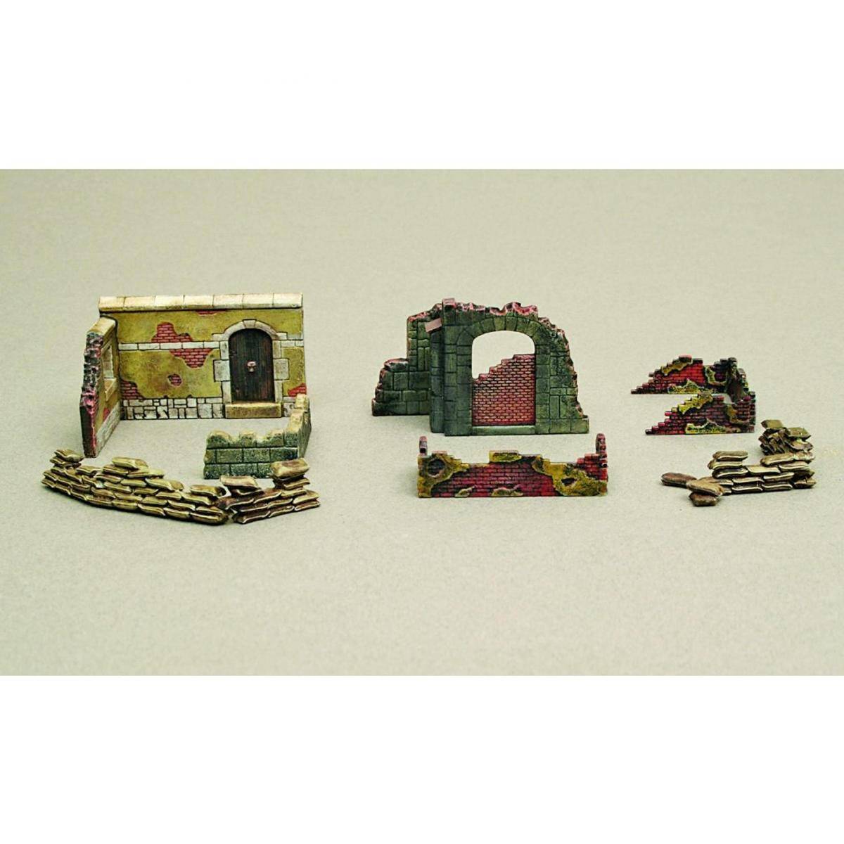 510006090 - Modellbausatz,1:72 Mauern und Ruinen II