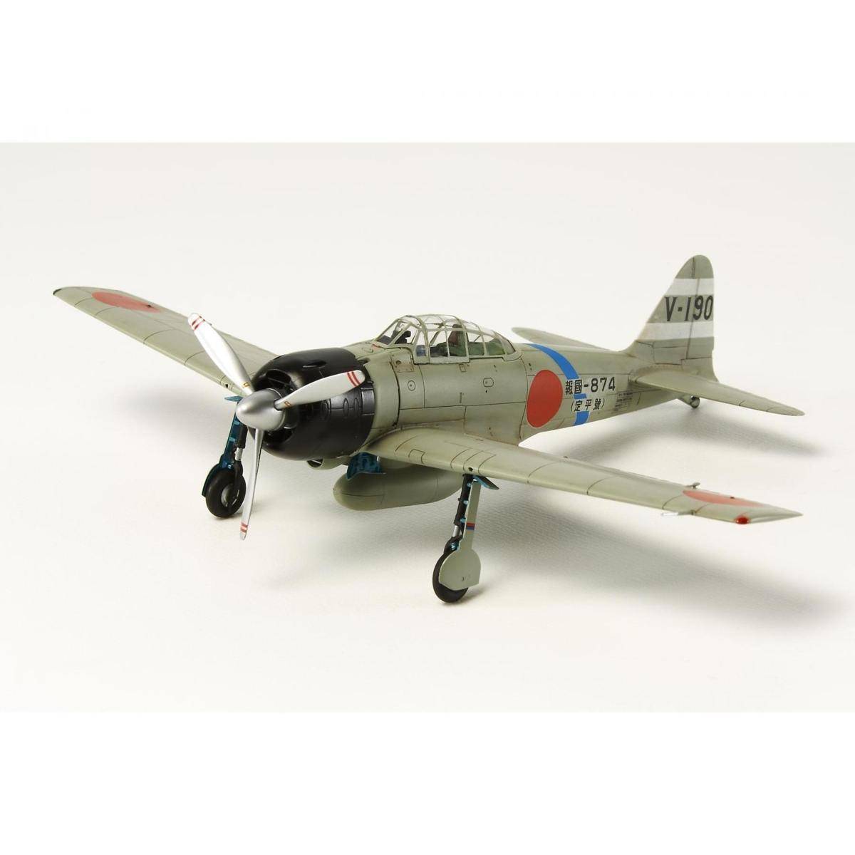 60784 - Modellbausatz,1:72 Mits. A6M3 Zero Fighter Mo. 32 Hamp