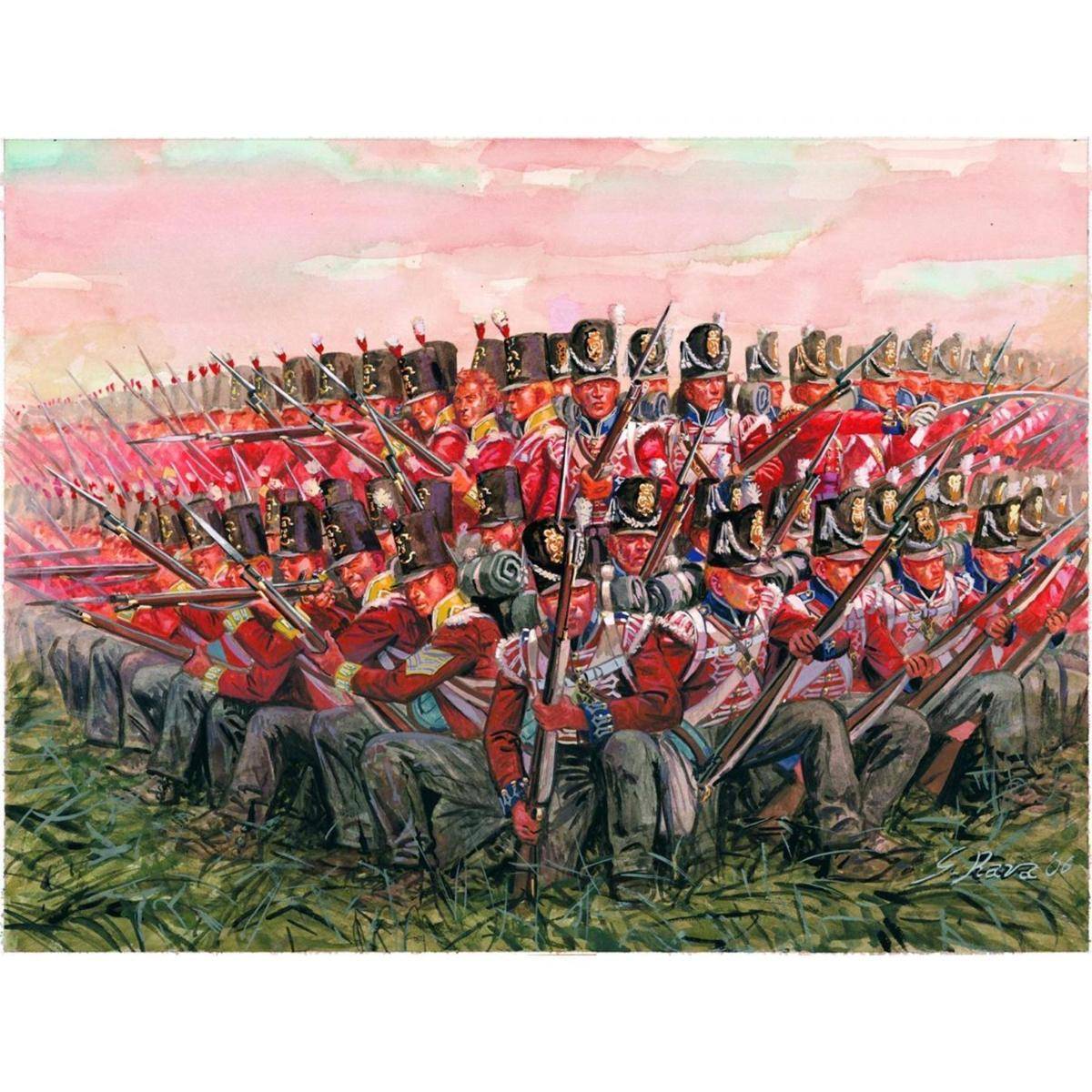 106095 - Modellbausatz,1:72 Napol.Kriege - Brit.Infanterie 1815