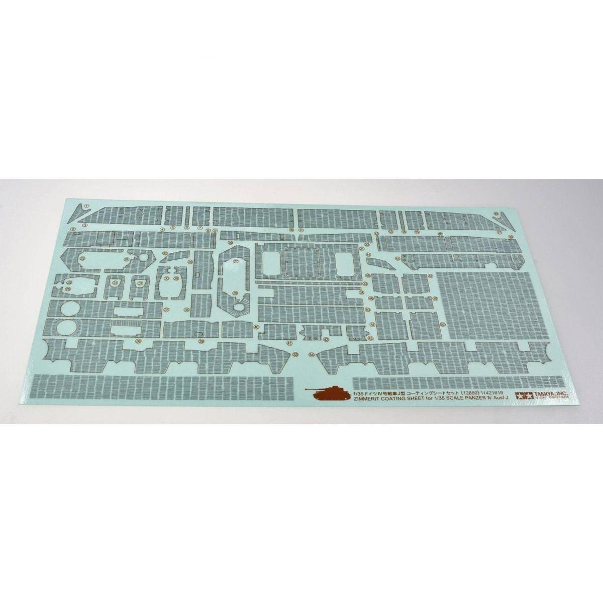 12650 - Modellbausatz,1:35 Zimmeritdekor f. Panzer IV Ausf.J