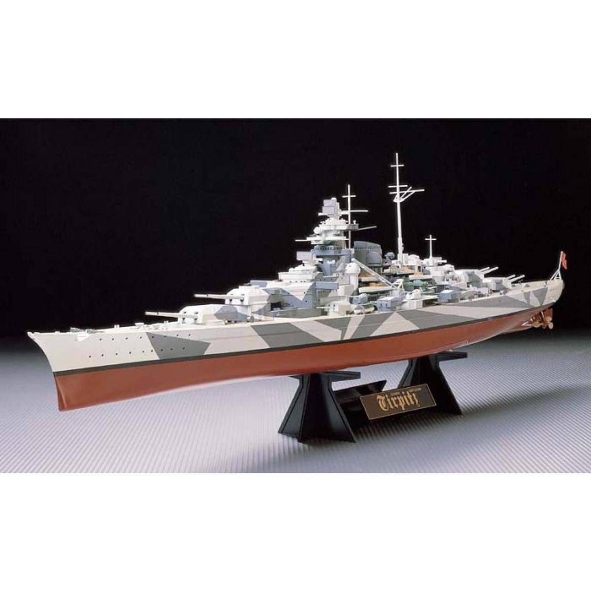 78015 - Modellbausatz,1:350 Dt. Schlachtschiff Tirpitz