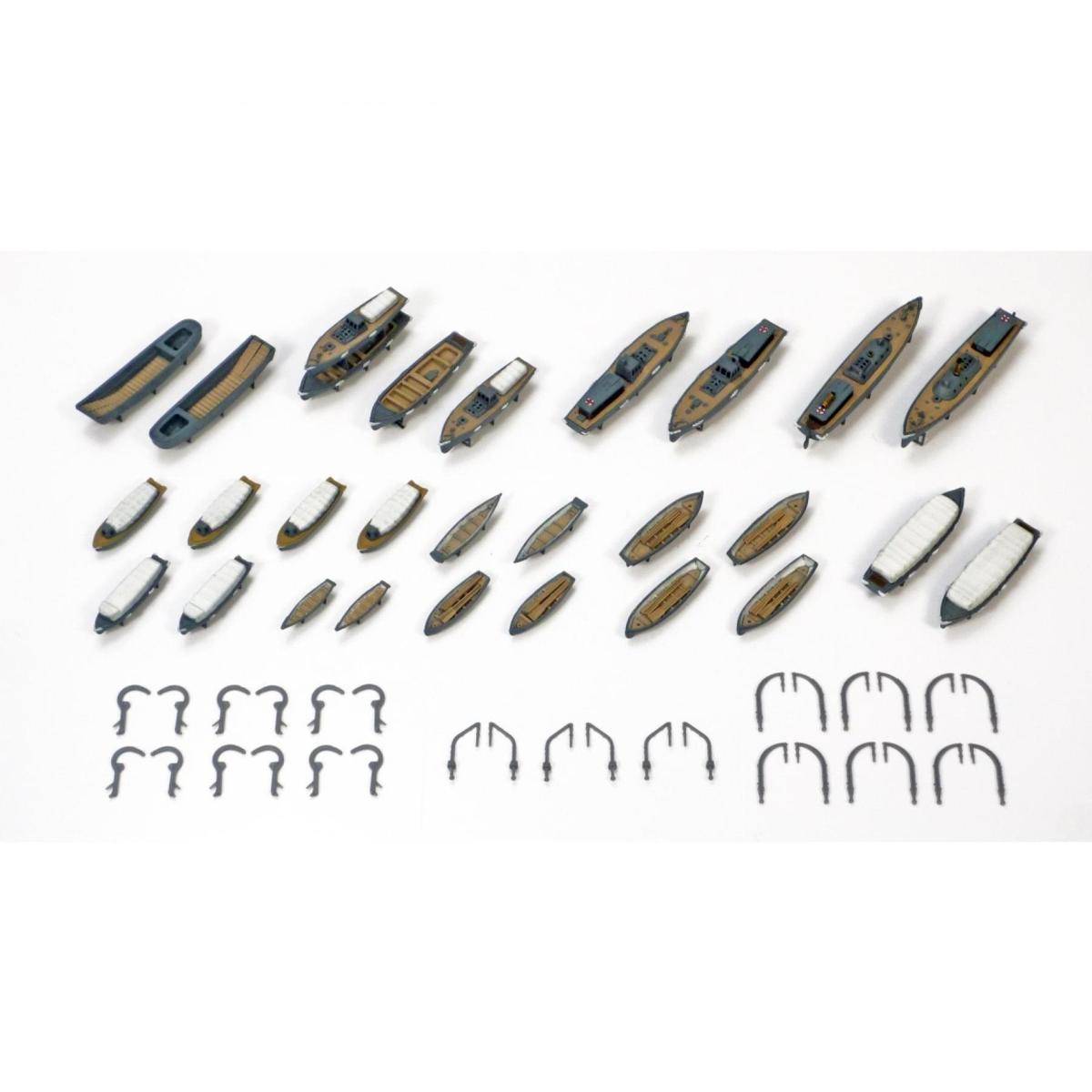 78026 - Modellbausatz,1:350 JPN Versorg.-Boote Marine (28)