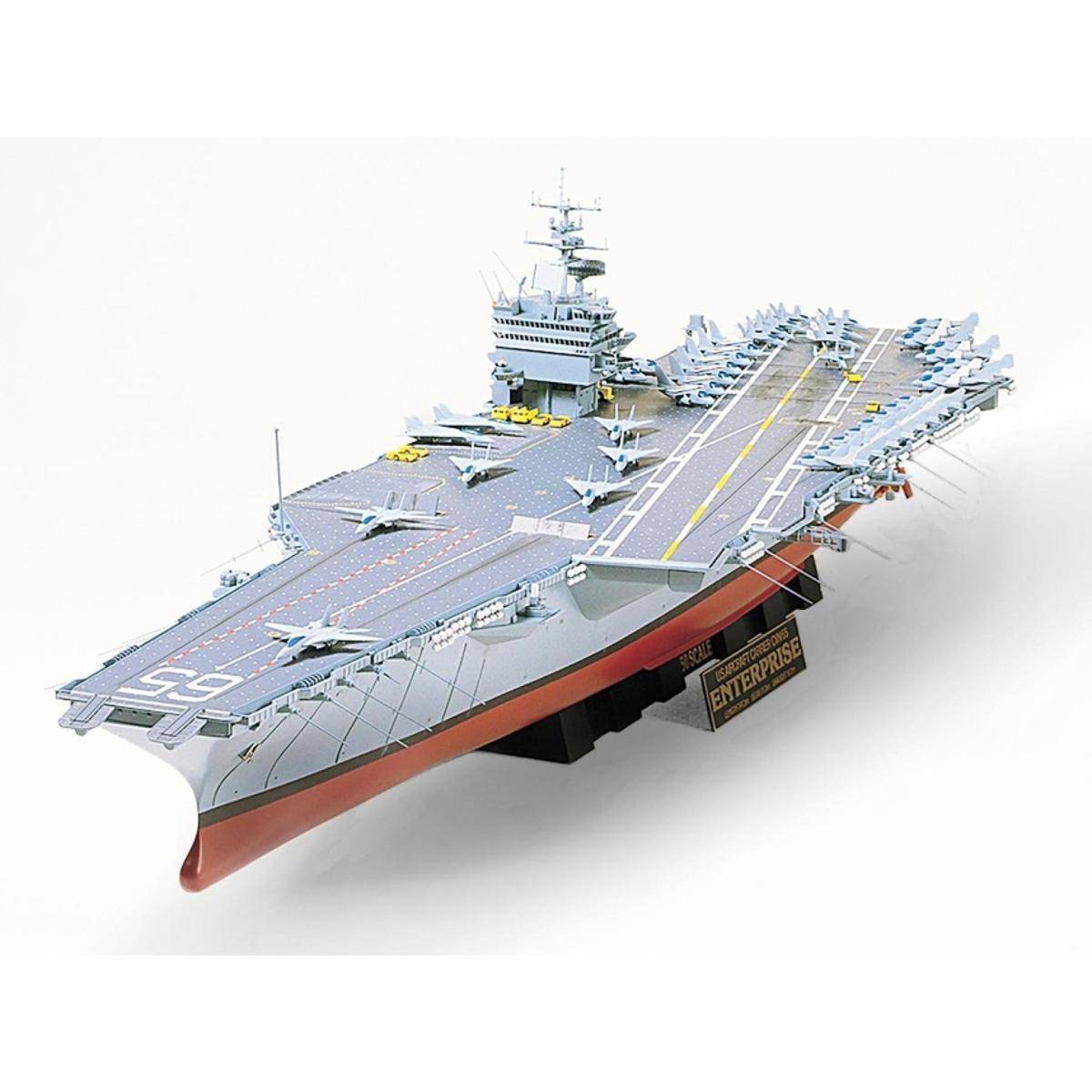 78007 - Modellbausatz, 1:350 US CVN-65 Enterprise Flugzeugträg.