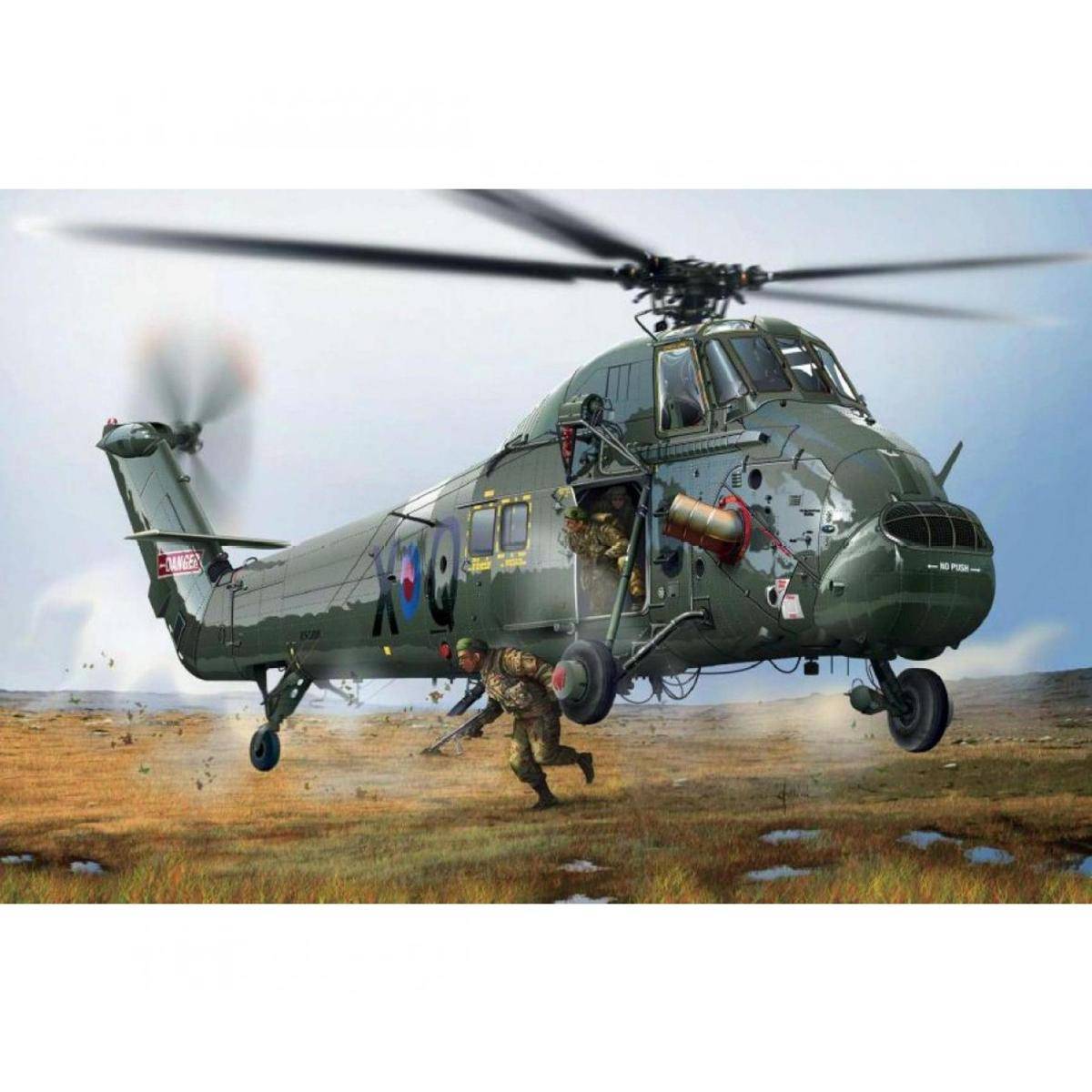 2720 - Modellbausatz,1:48 Wessex UH.5 Helikopter