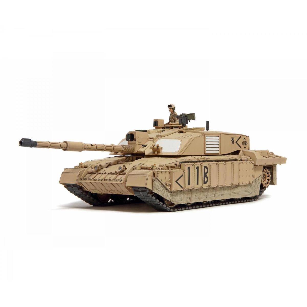 32601 - Modellbausatz,1:48 Brit. KPz Challenger 2 (Wüste)