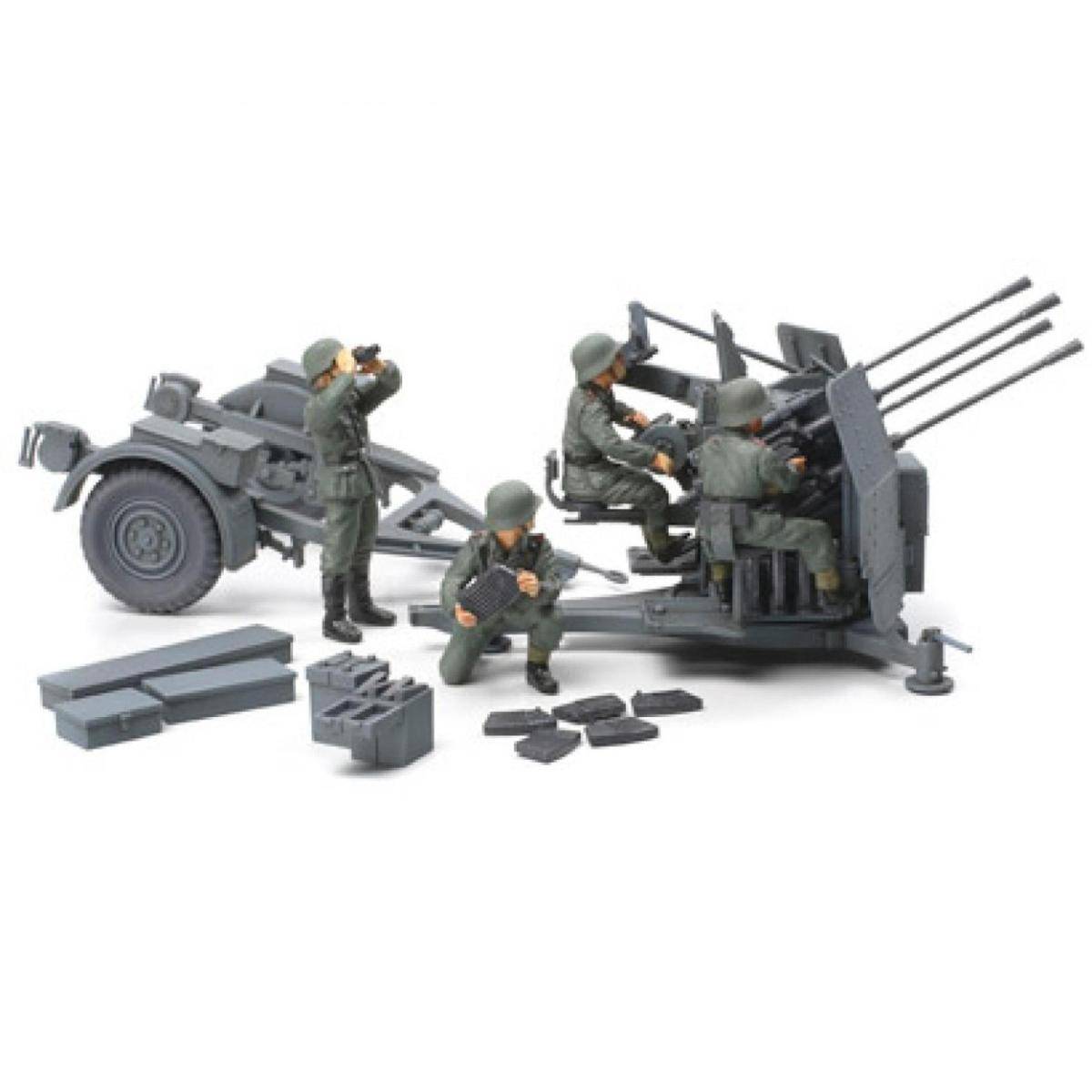 32554 - Modellbausatz,1:48 Dt. 20mm Flakvierling 38 (4)