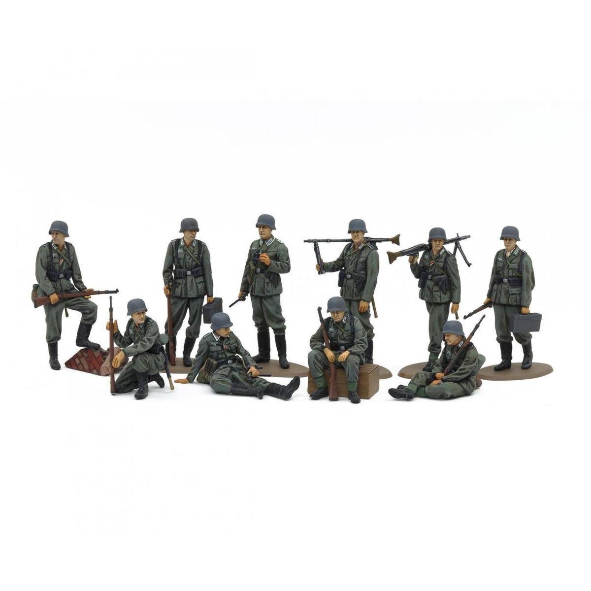 32602 - Modellbausatz,1:48 Fig.-Set Dt. Infanterie (10)