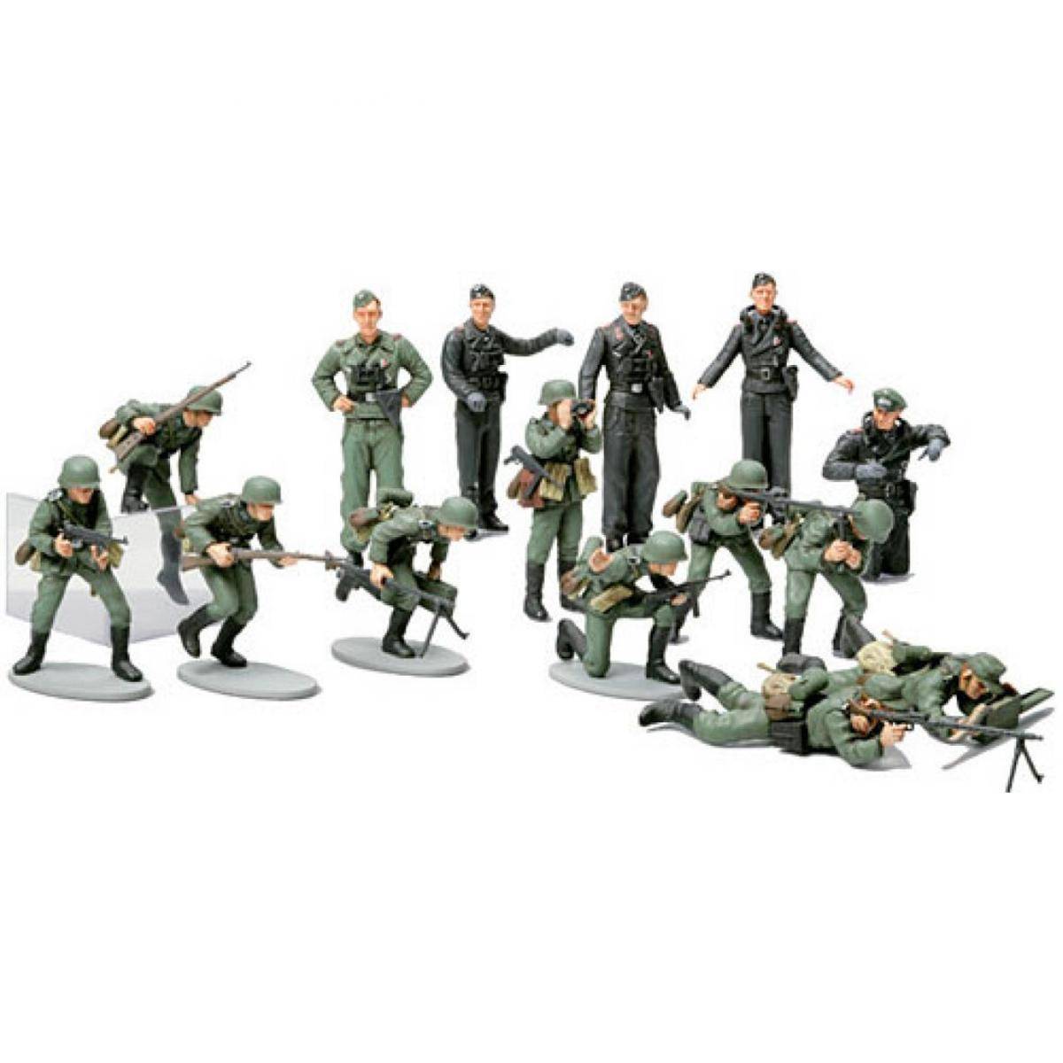 300032512 - Modellbausatz,1:48 Figuren-Set Dt. Infanterie (15)