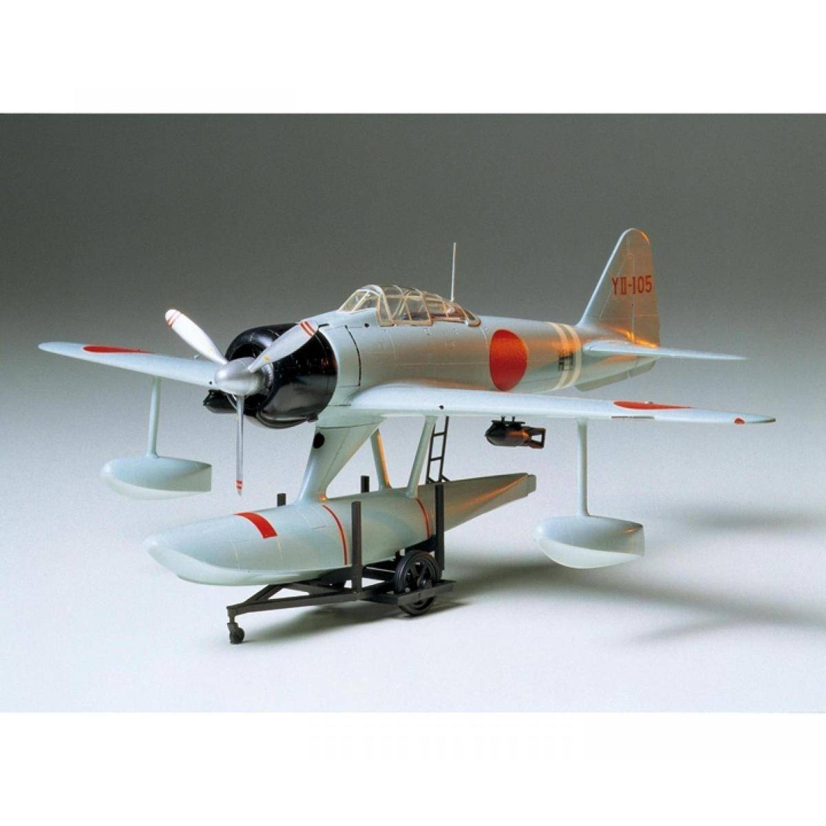 61017 - Modellbausatz,1:48 Nakajima A6M2N T2 Fighter Rufe
