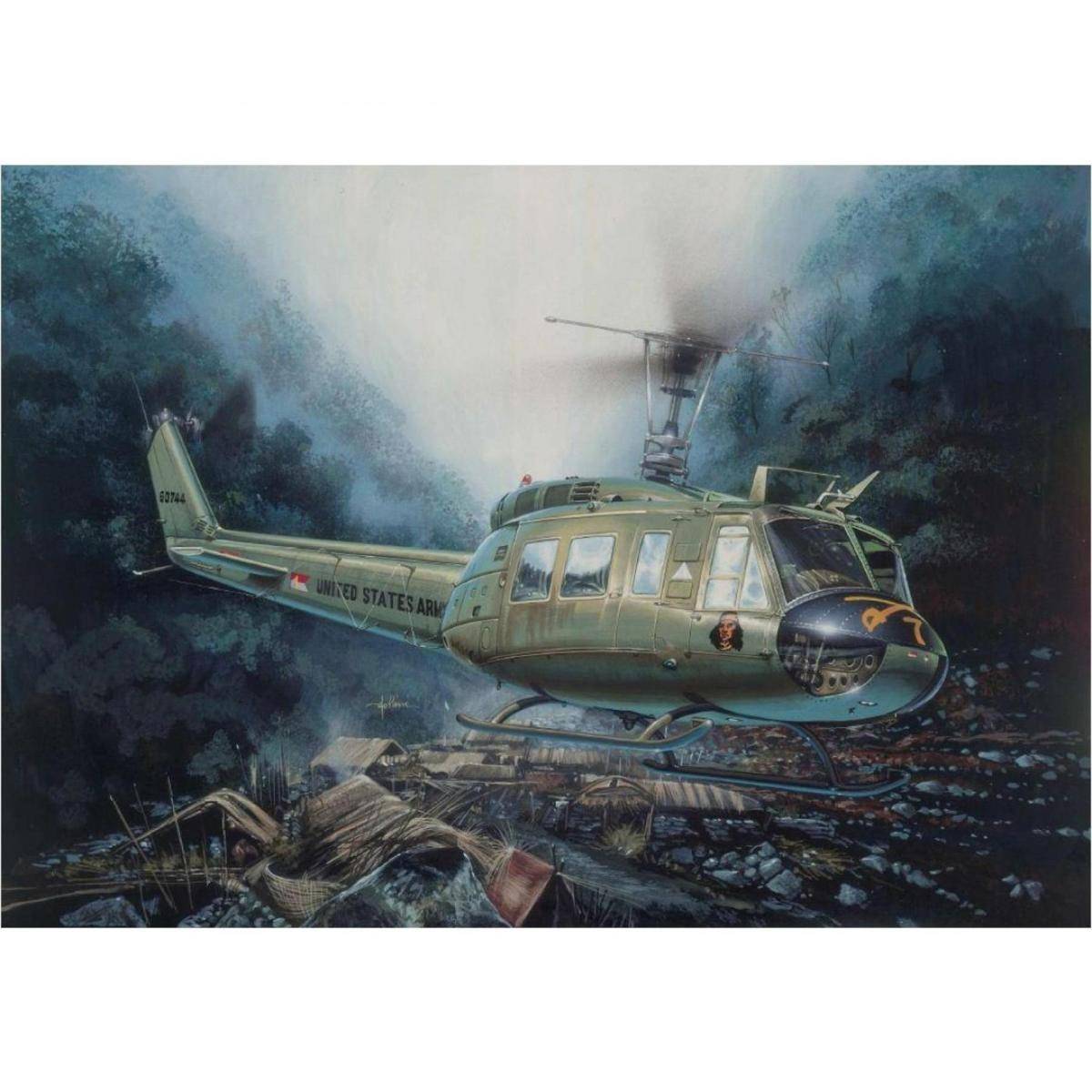 849 - Modellbausatz,1:48 UH-1D Slick