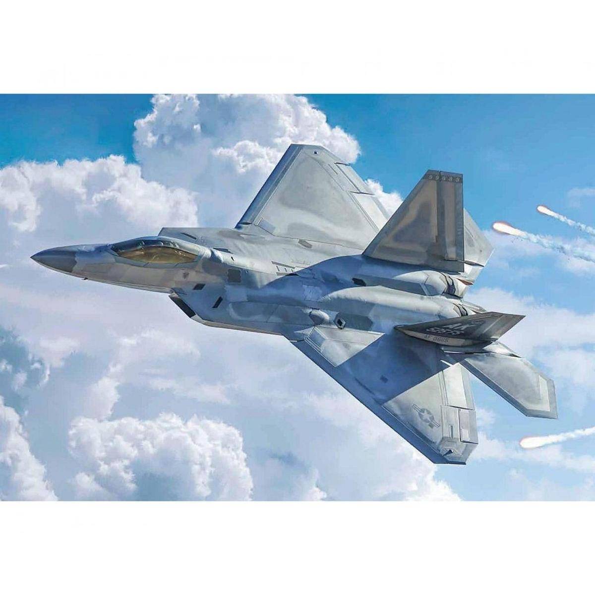 2822 - Modellbausatz,1:48 US F-22A Raptor