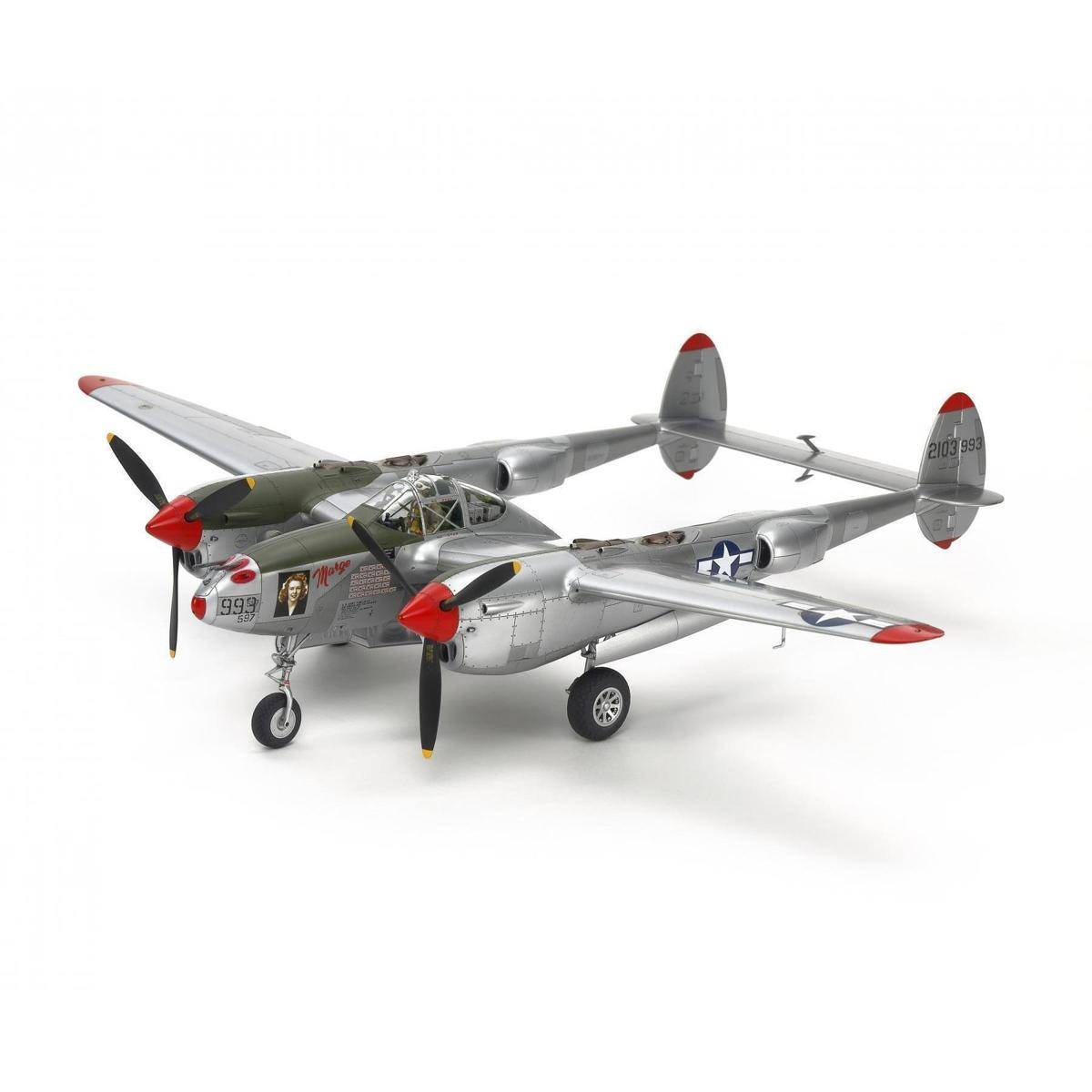 61123 - Modellbausatz, 1:48 US P-38 J Lightning