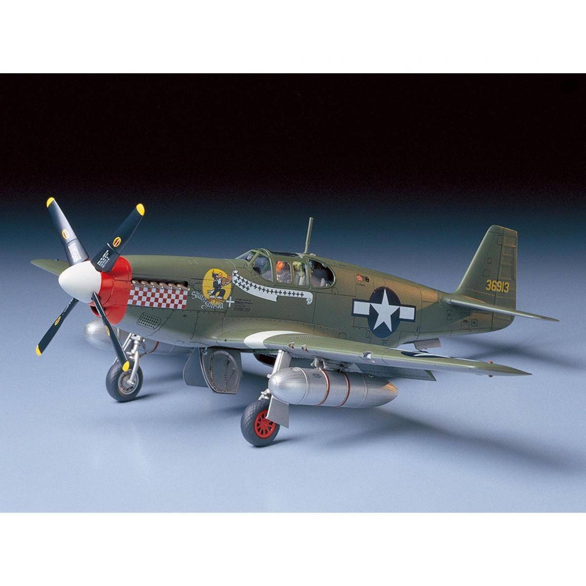 300061042 - Modellbausatz,1:48 US P-51B Mustang North Americ.